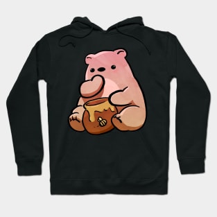 Pink Cute Kawaii Bear Hoodie